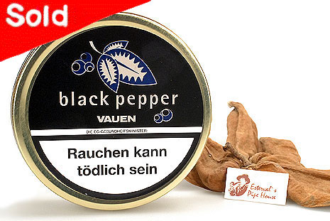 Vauen Black Pepper Pipe tobacco 50g Tin